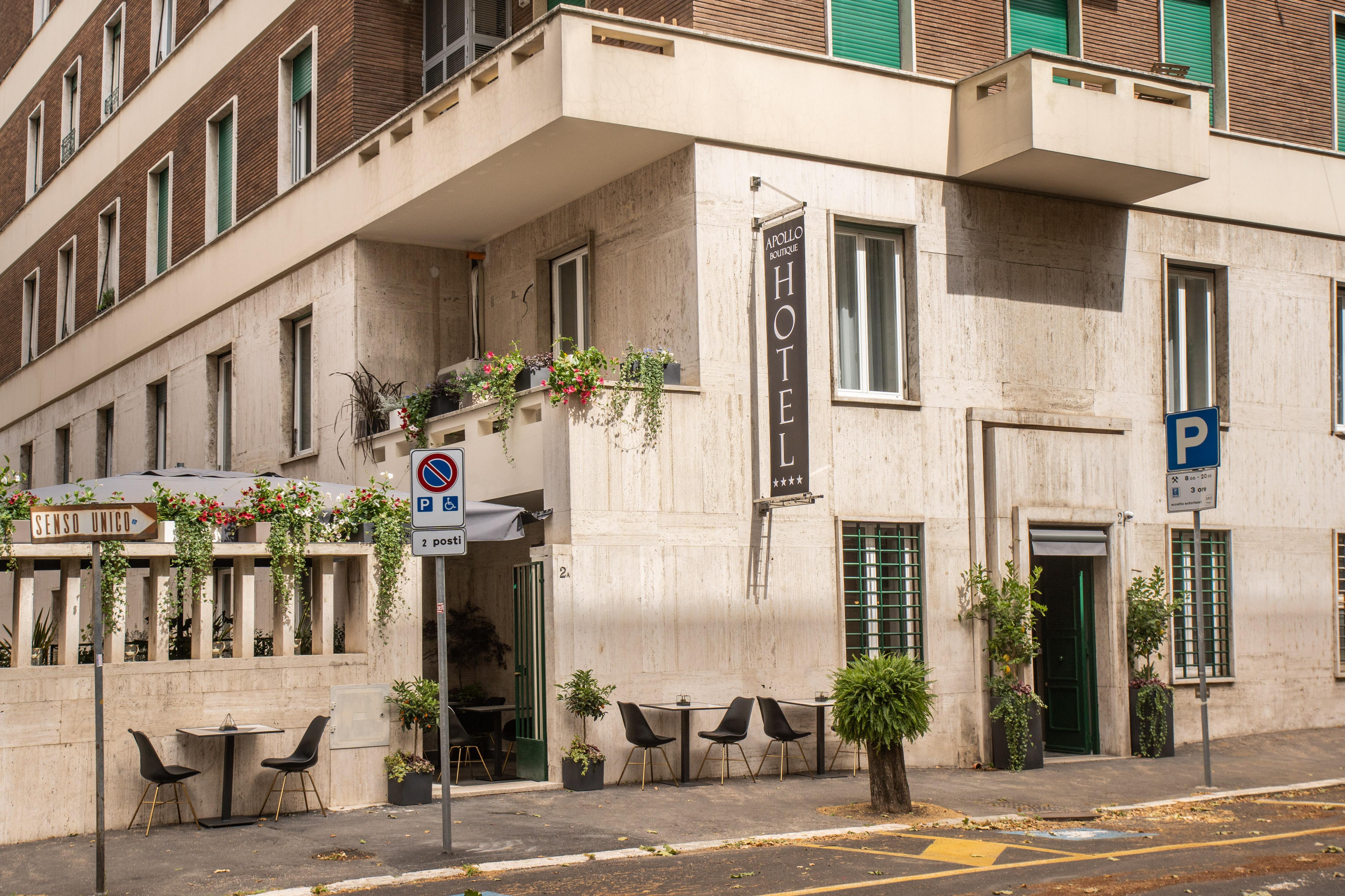Apollo Boutique Hotel روما المظهر الخارجي الصورة